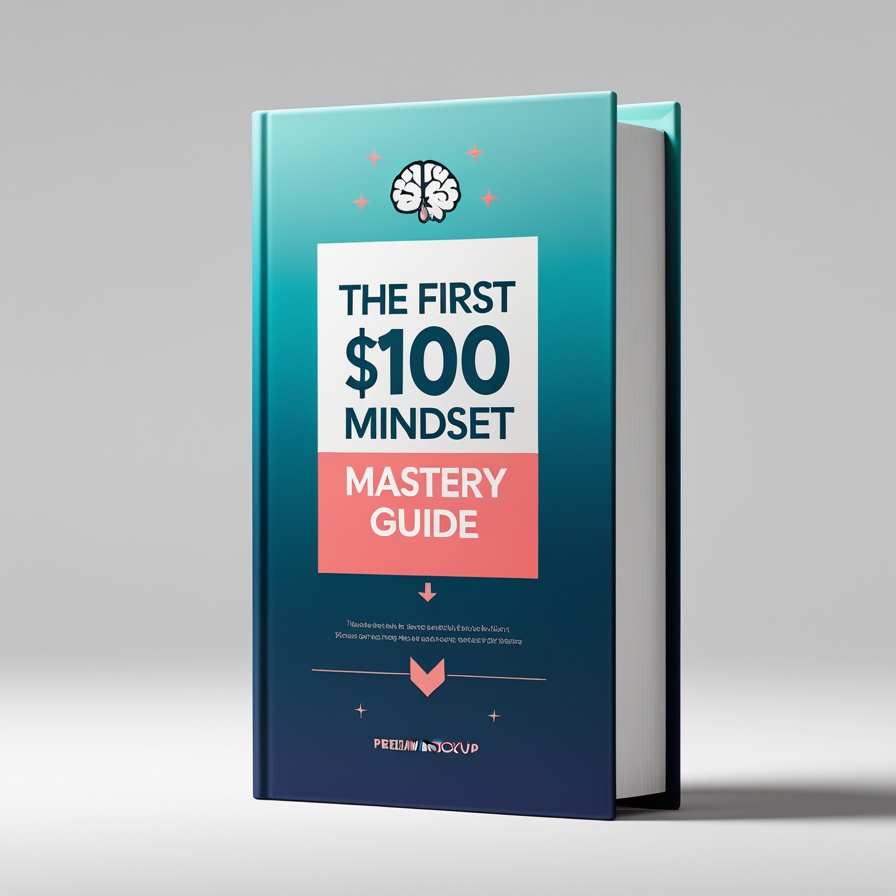 First $100 Mindset Mastery Guide Mockup
