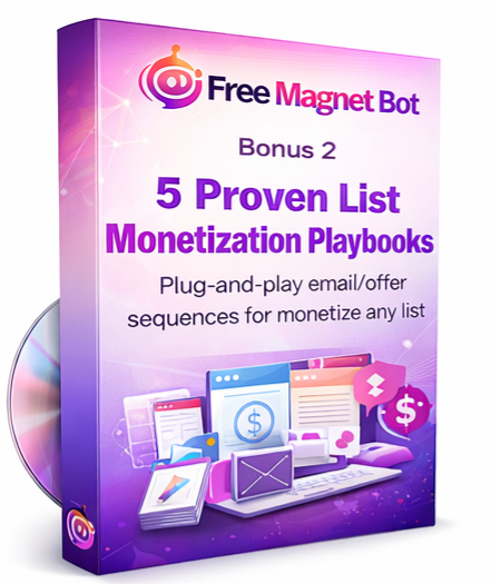 Bonus 2: 5 Proven List Monetization Playbooks