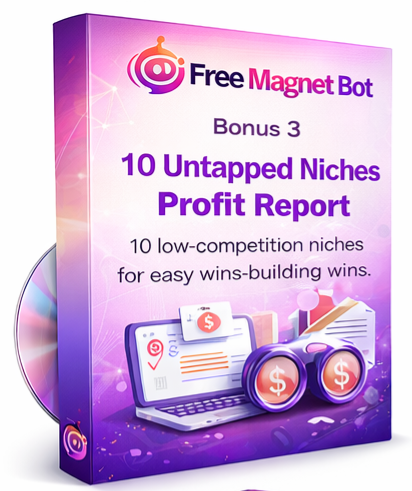 Bonus 3: 10 Untapped Niches Profit Report
