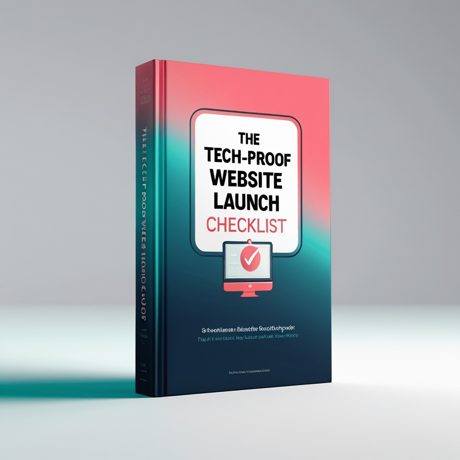 Tech-Proof Website Launch Checklist Mockup